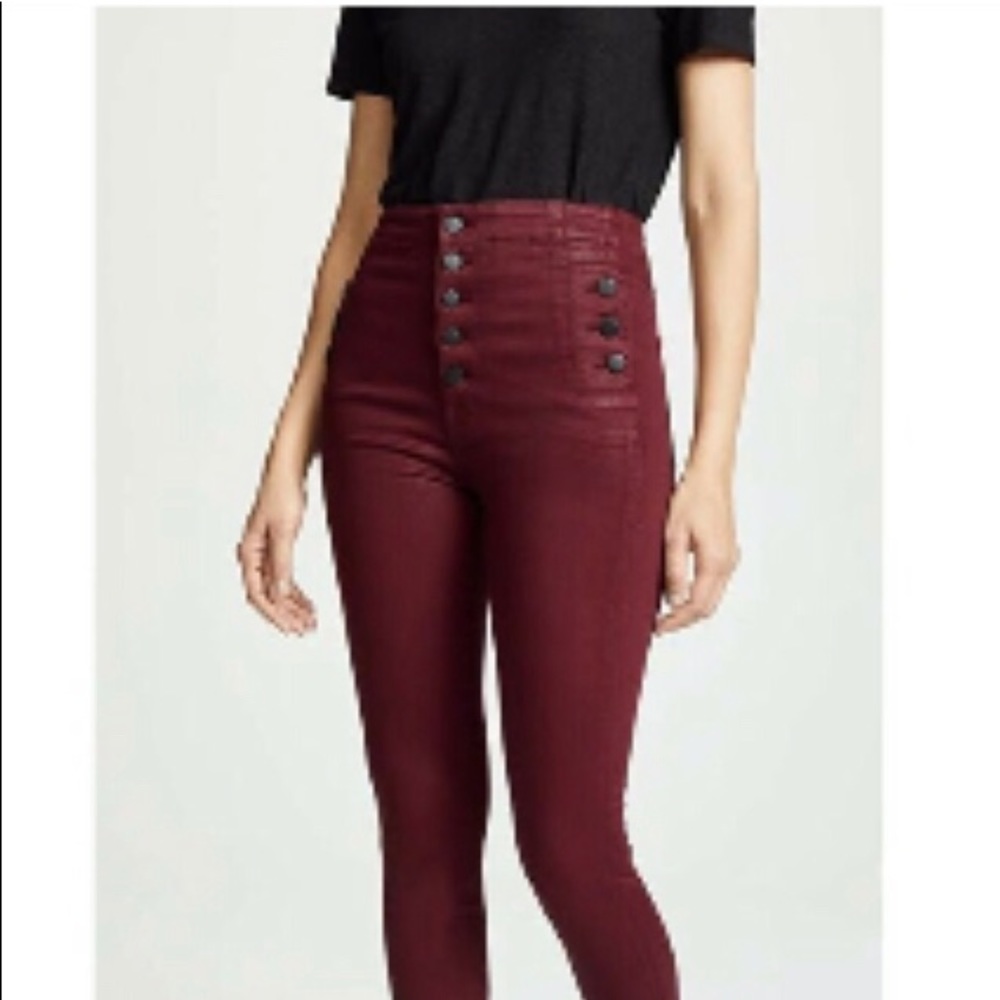 J Brand Natasha Sky High Skinny Stretch Jeans 27